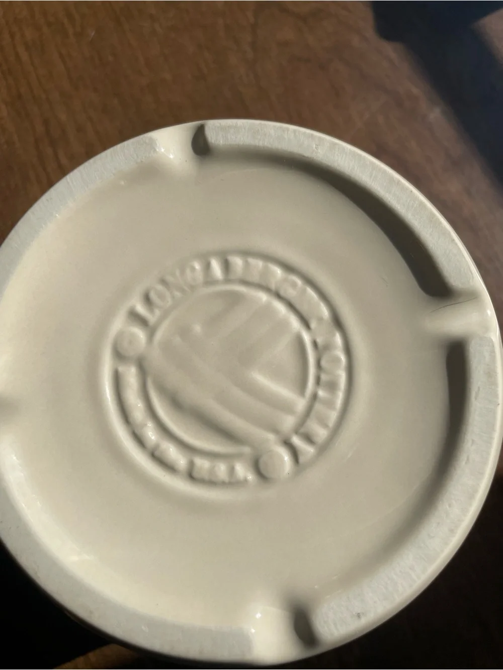 Longaberger ivory pottery Crock